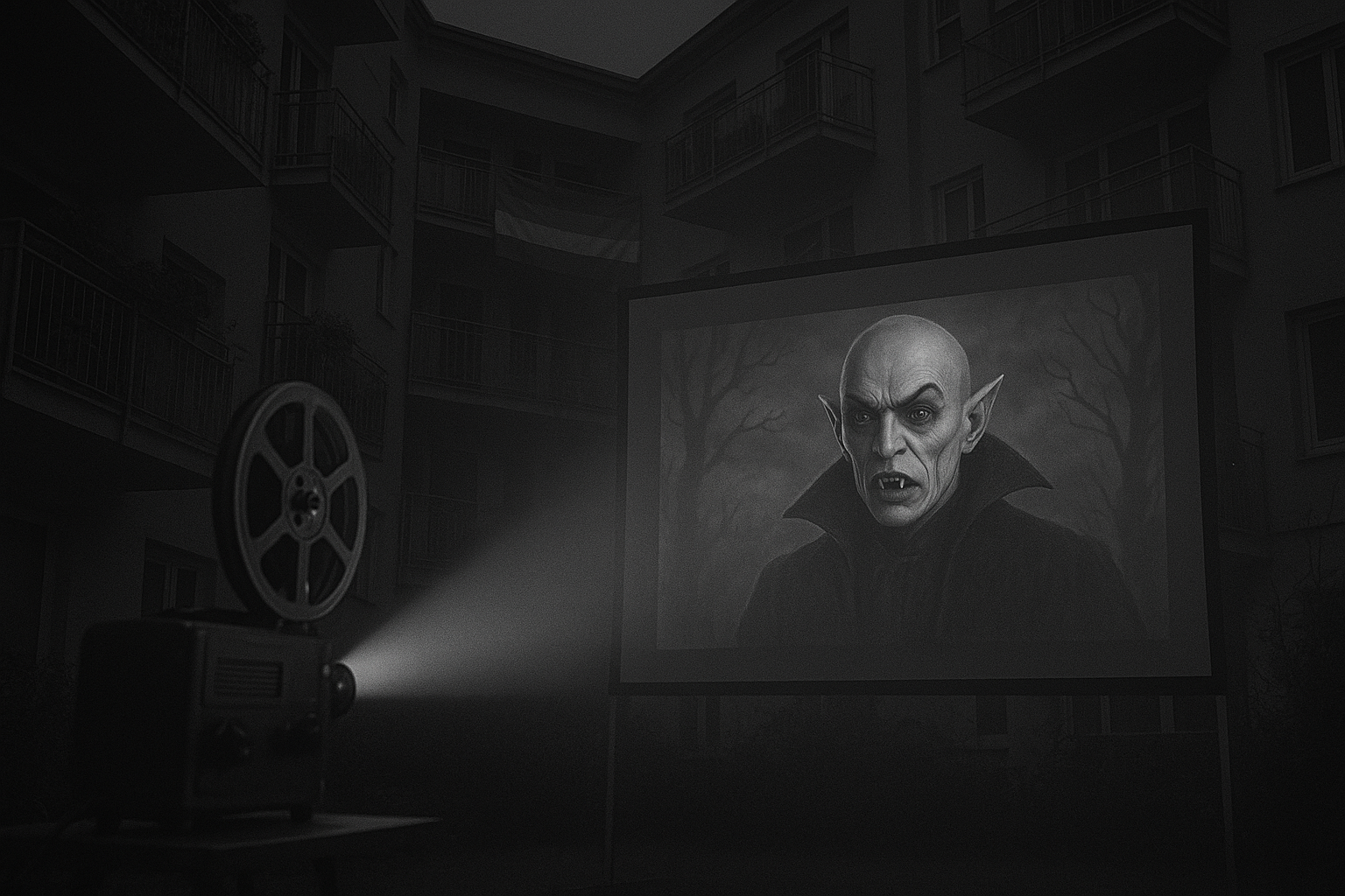 Knabbern und Krächzen – Gruselfilmabend in der Villa!