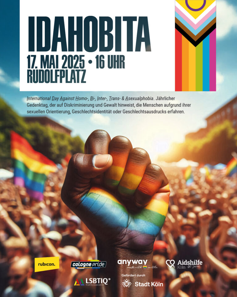 IDAHOBITA* 2025: Gemeinsam gegen Queerfeindlichkeit